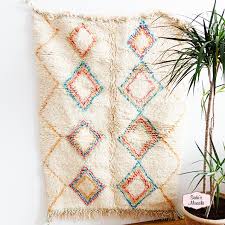handmade moroccan berber gwira rug from