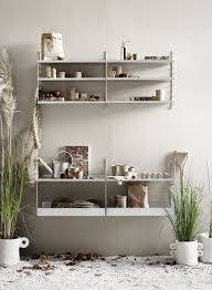 String Metal Shelf Galvanized Low