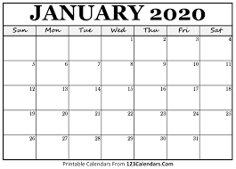 014 January Calendar Template Ideas Blank Striking Printable