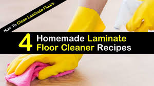 homemade laminate floor cleaner recipes