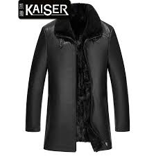 Kaiser Leather Coat Men S Fur Coat Men