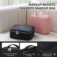 travel makeup case with led light