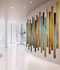 Multiple Panels Foyer Art Curved Large
