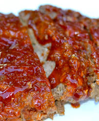 home style meatloaf with sweet and