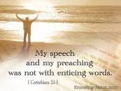 Image result for picture verses of speaking the word