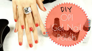 opi gel nail polish diy tutorial how