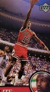 As a last resort, jordan was forced to wear a nameless #12 jersey the bulls had. Michael Jordan Wearing Jersey 12 Upper Deck That Day Some One Stole His 23 Ebay
