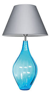 Modern Table Lamp Borneo Aquamarine