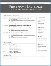 Creative Resume Templates Free Word   Free Resume Example And     Sample General Student Resume Template  Free Download