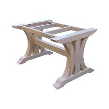 Crescent Trestle Table Frame Free