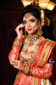 beautiful young indian bride