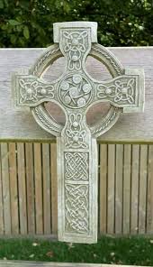 Celtic Cross Hanging Plaque Burgess