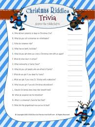 On this page, i have shared many fun and interesting games. Christmas Riddles Trivia Game 2 Printable Versions With Answers
