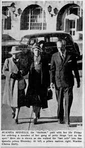 Newspaper picture of evelita juanita spinelli on the day of her execution in 1941 (dead woman walking, 2013). Episode 26 Newspapers Com