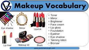 makeup voary words makeup items