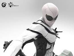 white spider man hd wallpapers pxfuel