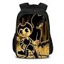 Rouge - 2020 Anime Bendy And The Ink Machine Backpack for Teens ...