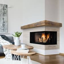 Corner Rustic Fireplace Mantel Custom