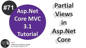71 partial view in asp net core asp
