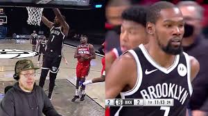 View his overall, offense & defense attributes, badges, and compare him with other players in the league. Reacting To Kevin Durant Brooklyn Nets Debut Youtube