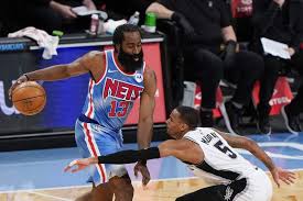 After suffering right hamstring tightness just 43 seconds into the series opener, harden hadn't played since june 5. Dejounte Murray Calls Out James Harden After Video Shows Nets Star Attempt To Trip Spurs Guard