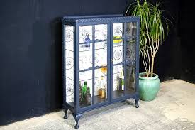 Two Door Glass Display Cabinet Drinks