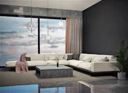 Grey can create a cozy system as conveniently as a trendy one; 3d Luxurious Living Room Living Room Cgtrader