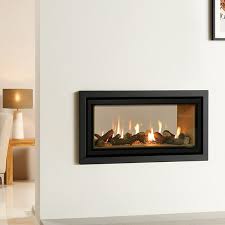 Double Sided Gas Fire