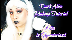halloween makeup dark gothic alice in