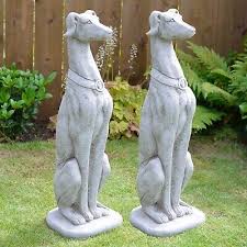 Outdoor Garden Ornament Dog Statue Gift