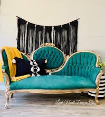 how to paint an upholstered sofa leah