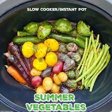 slow cooker summer vegetables fit