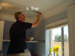 How To Paint A Three Piece Crown Molding