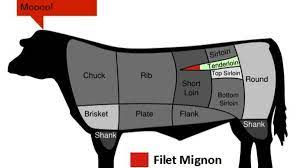 filet mignon and beef tenderloin