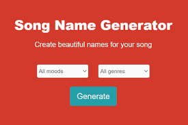 song name generator chosic