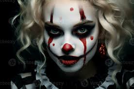 clown makeup stock photos images and