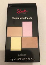 sleek highlighting palette 9g solstice