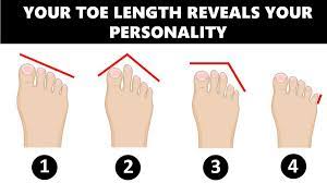 toe personality test your toes reveal