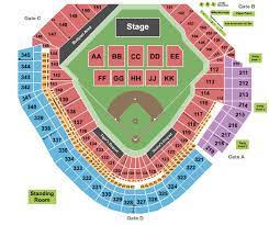 comerica park seating chart rows