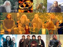the fellowship on start gandalf frodo