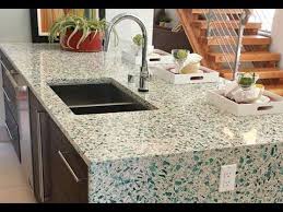 Recycled Glass Countertops Ideas You