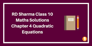 Rd Sharma Class 10 Maths Solutions