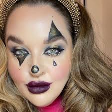 halloween makeup inspo sultry jester