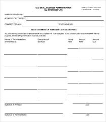 Small Business Administration Business Plan Template Business Plan