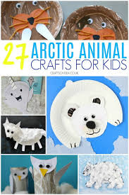 Learn about arctic animals and their traits as well as working on counting, shapes and letters and tracing. 27 Easy And Fun Arctic Animal Crafts For Kids Crafts On Sea