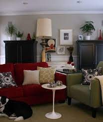 Wall Color With Red Couch Home Design