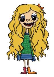 Long , short , curly hair. Curly Hair Cartoon Characters Girl Novocom Top
