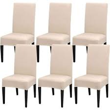 Dining Room Chair Cover 6 Pack Stretch
