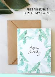 Free Happy Birthday Cards Printable