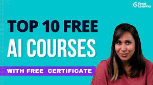 top 10 free ai courses with